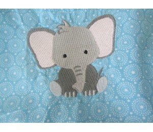 Stickdatei - Dschungeltiere Elefant